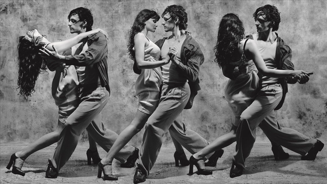 A atriz francesa Laetitia Casta e o bailarino ucraniano Sergei Polunin dançam tango em uma das histórias do Calendário Pirelli 2019