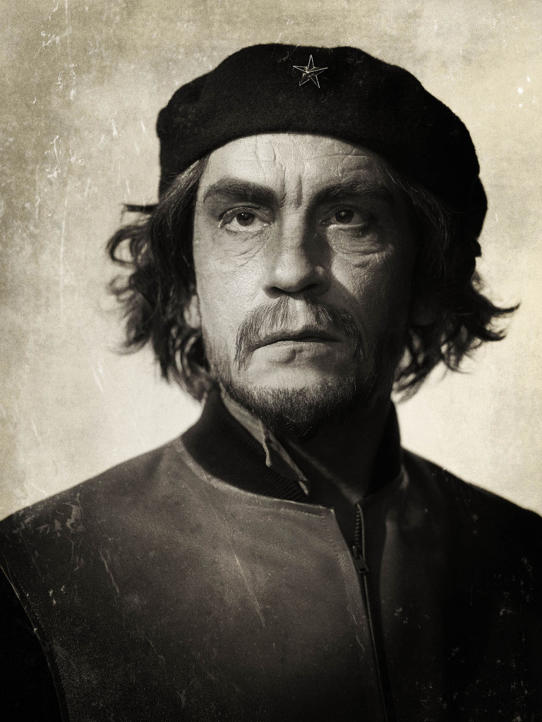 © Sandro Miller - John Malkovich como Che Guevara na foto imortal de Alberto Korda