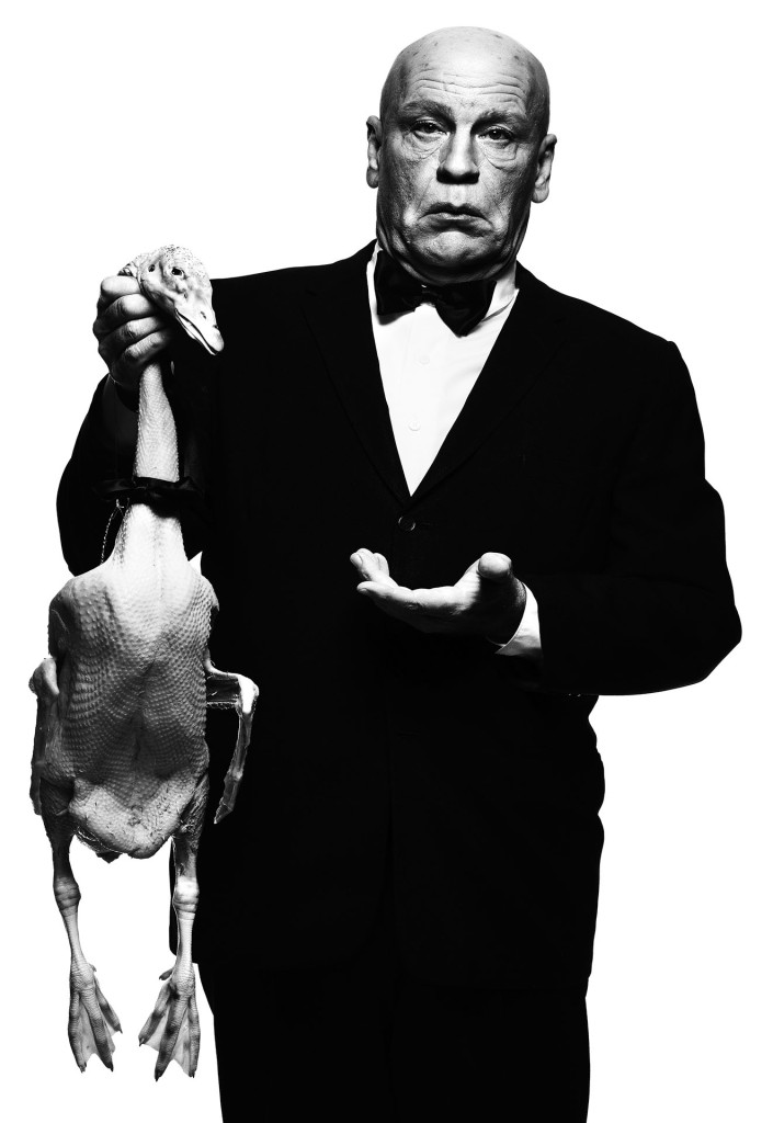 © Sandro Miller - Malkovich como Alfred Hitchcock, clicado por Albert Watson
